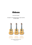 Odeon (Tango Brasileiro) for 3 guitars/large ensemble