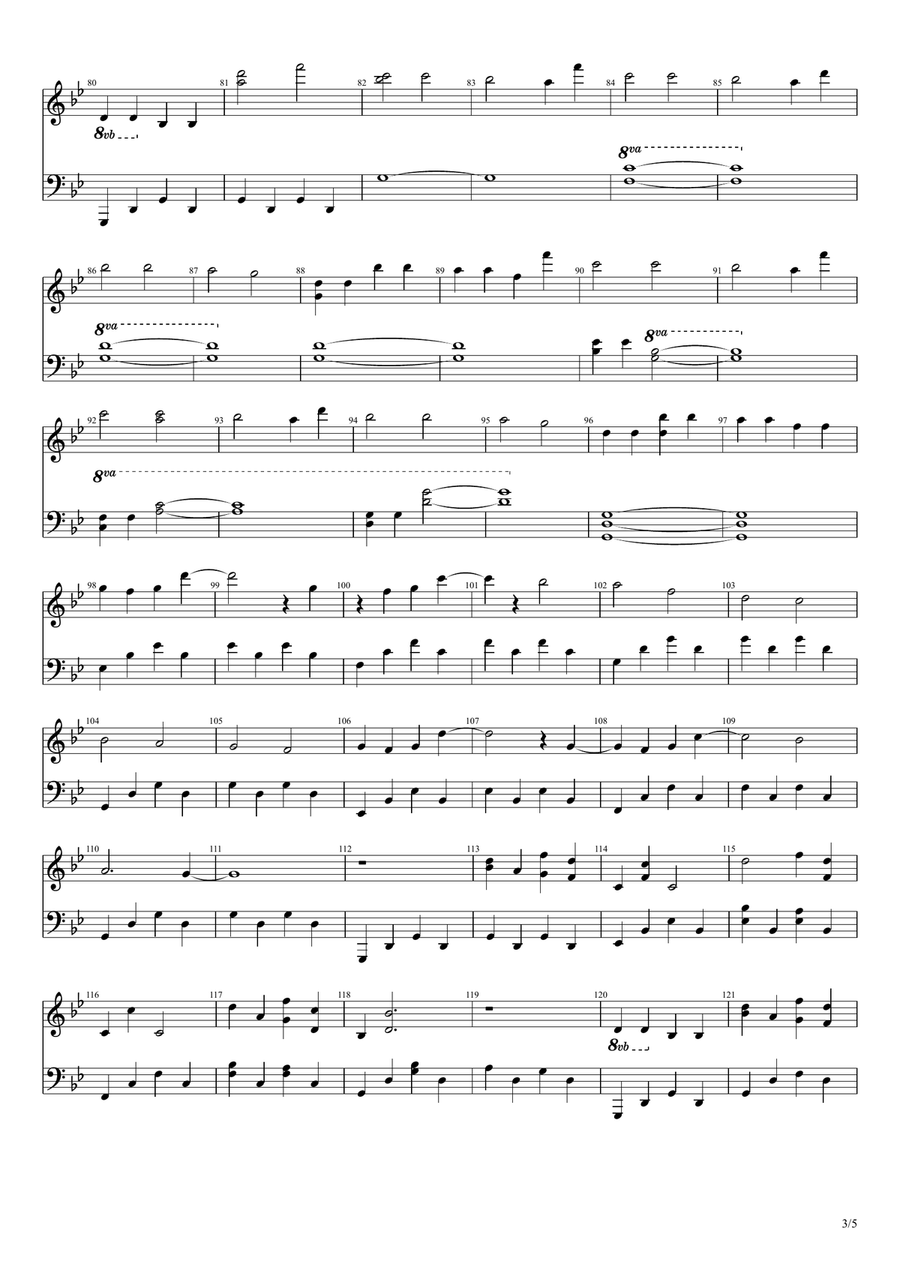 Illusionary Daytime Piano Solo - Digital Sheet Music page 3