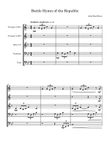 Battle Hymn of the Republic (for Brass Quintet)