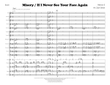 Medley: Misery with If I Never See Your Face Again