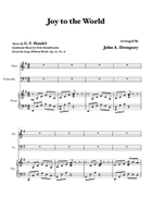 Joy to the World (Trio for Oboe, Cello and Piano) Small Ensemble scores gallery preview page 5