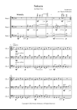 Sakura (double bass trio)