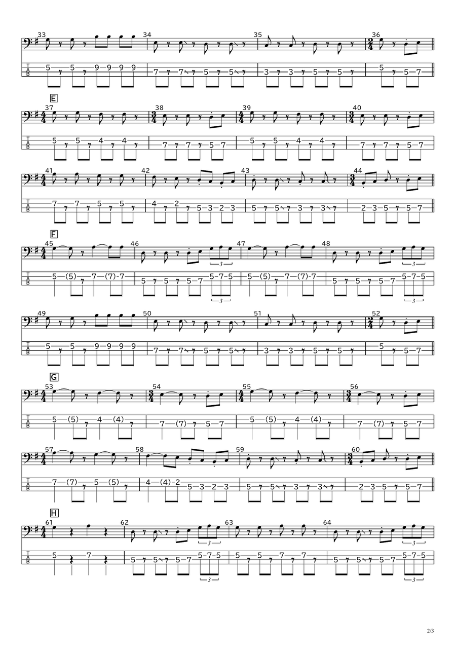 All You Need Is Love by The Beatles Acoustic Guitar - Digital Sheet Music page 2