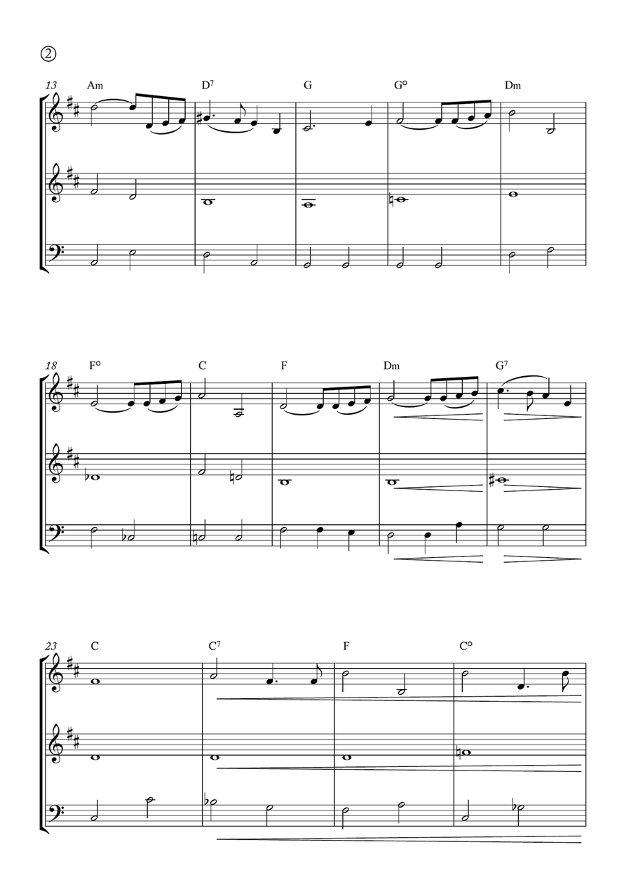 Ave Maria (Bach/Gounod) Brass Trio - Digital Sheet Music page 2