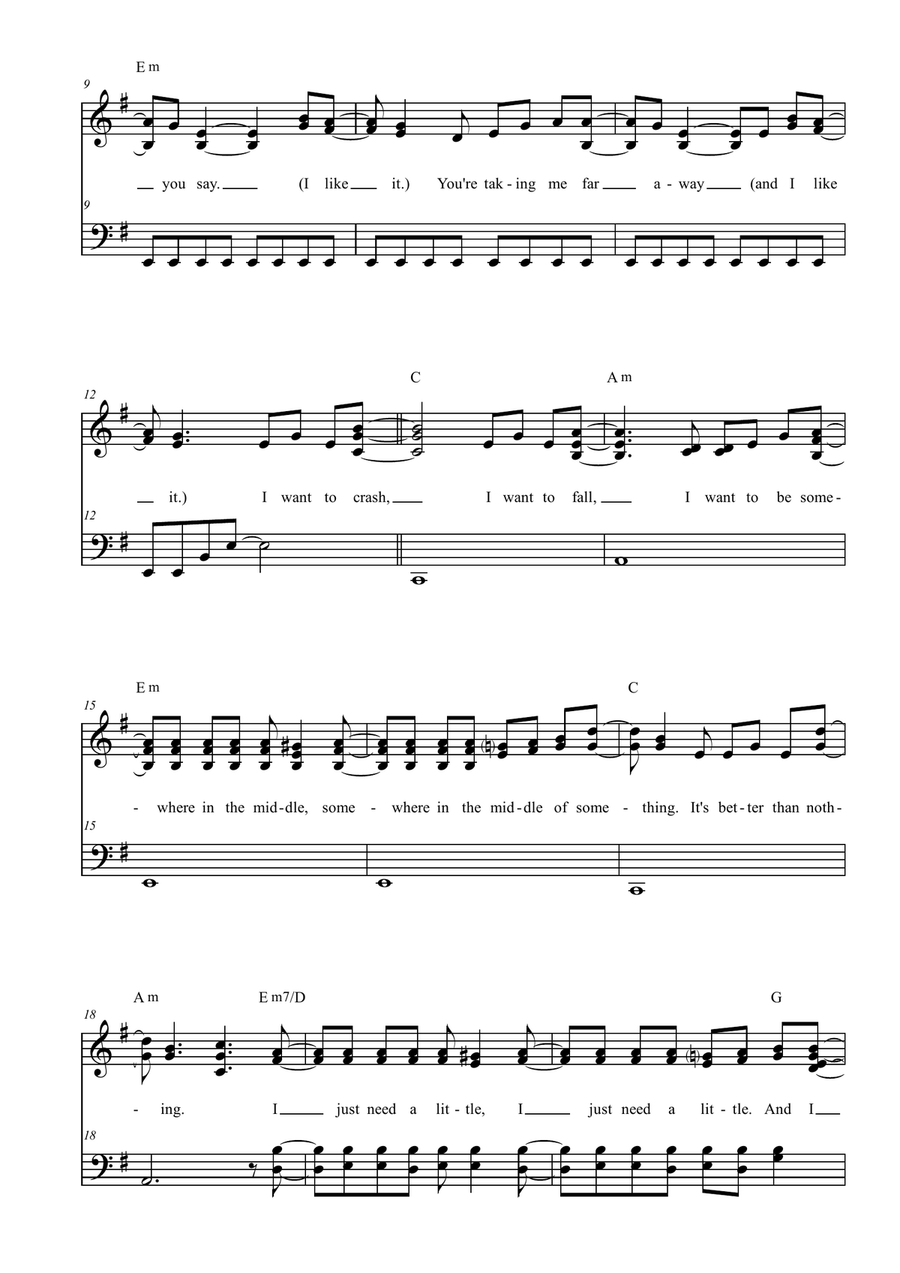 The Middle by Demi Lovato Easy Piano - Digital Sheet Music page 2