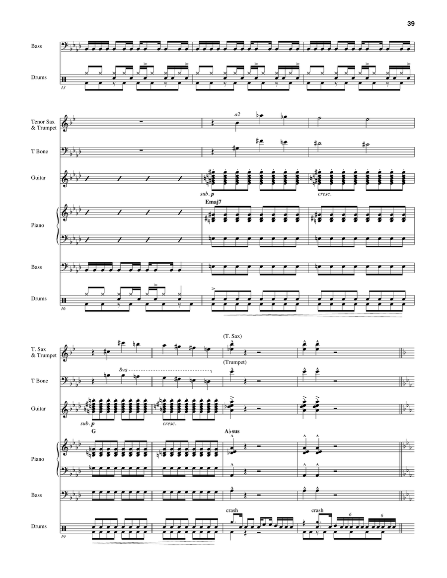 Make Me Smile by Chicago Tenor Saxophone - Digital Sheet Music page 2
