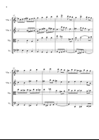 Meistersingers Overture String Quartet scores gallery preview page 4