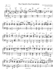 The Church's One Foundation - gospel & 8vb arr. for solo piano