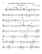 Everybody Needs Somebody To Love Cover Band scores gallery preview page 4