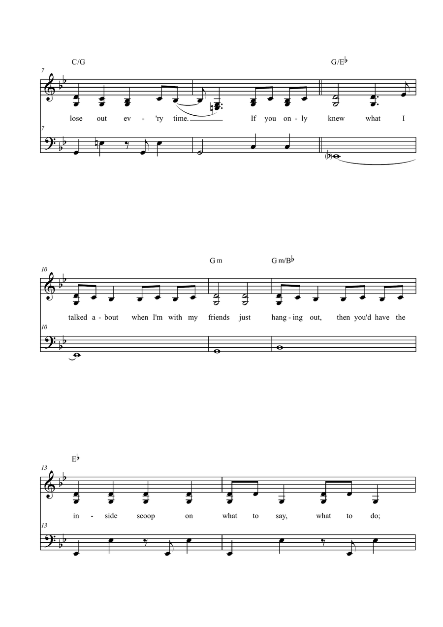 Fly On The Wall by Miley Cyrus Easy Piano - Digital Sheet Music page 2