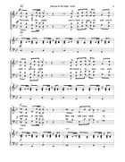 Welcome To The Night 4-Part scores gallery preview page 4