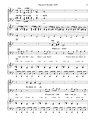 Welcome To The Night 4-Part scores gallery preview page 6