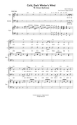 Cold, Dark Winter's Wind (TB - Tenor/Baritone)