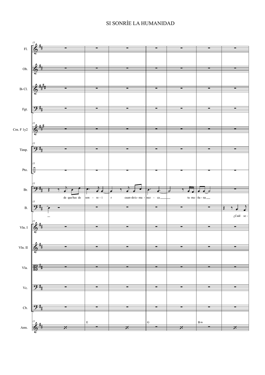 Si sonríe la humanidad Full Orchestra - Digital Sheet Music page 6