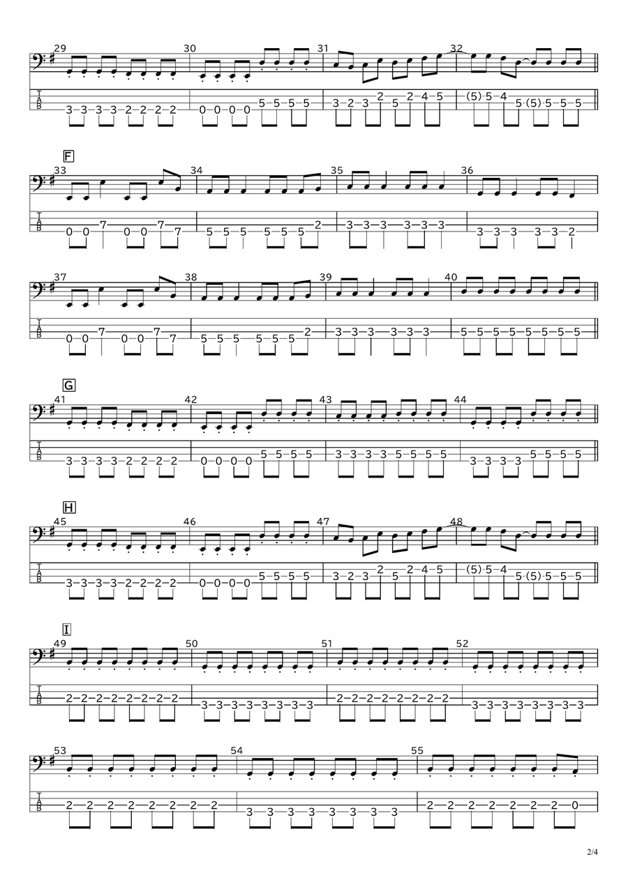 Whatever by Oasis Acoustic Guitar - Digital Sheet Music page 2