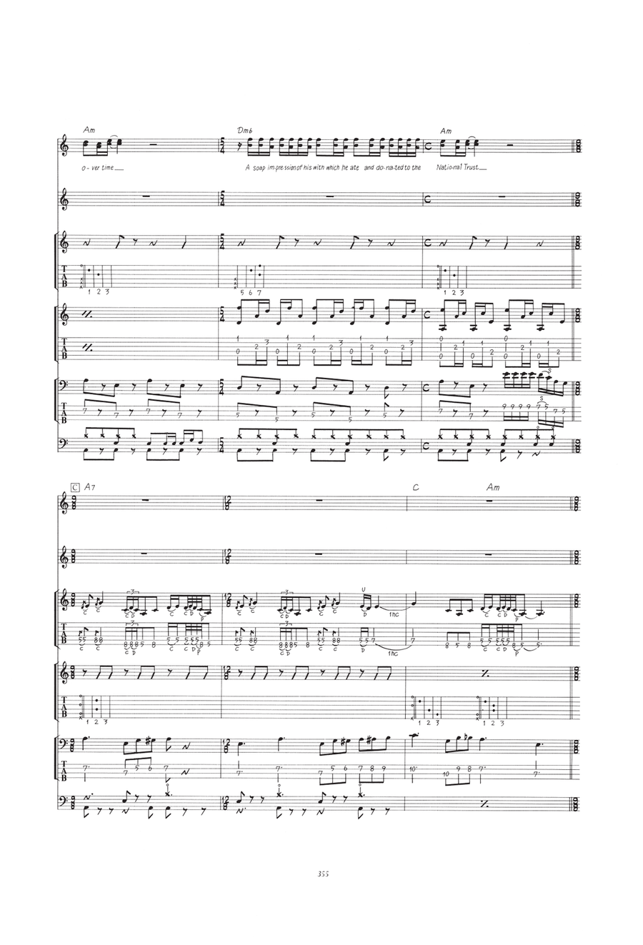 Happiness Is A Warm Gun by The Beatles Acoustic Guitar - Digital Sheet Music page 3