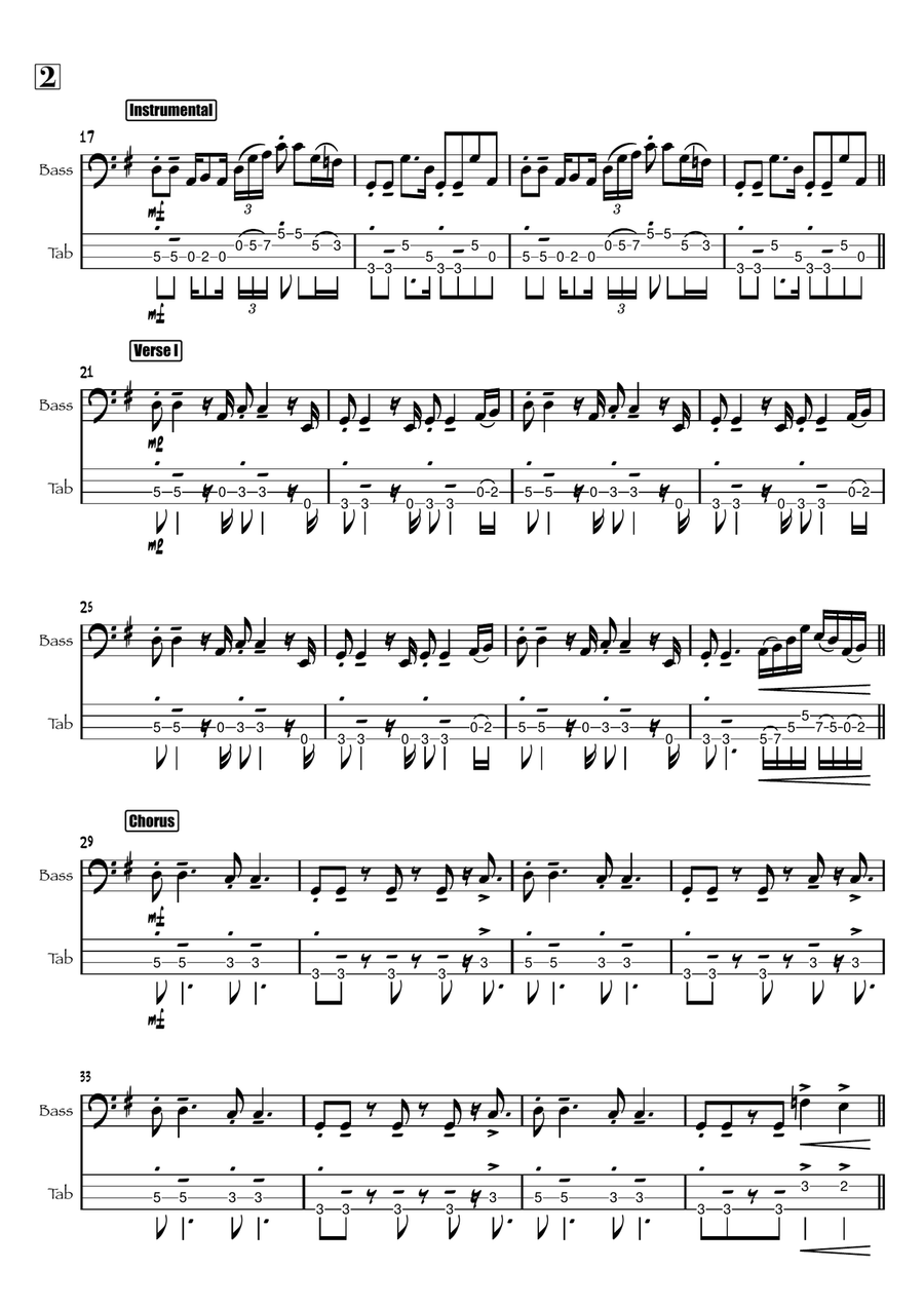 Sweet Home Alabama by Lynyrd Skynyrd Acoustic Guitar - Digital Sheet Music page 2