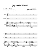 Joy to the World (Piano Trio): Violin, Cello and Piano Piano Trio scores gallery preview page 5