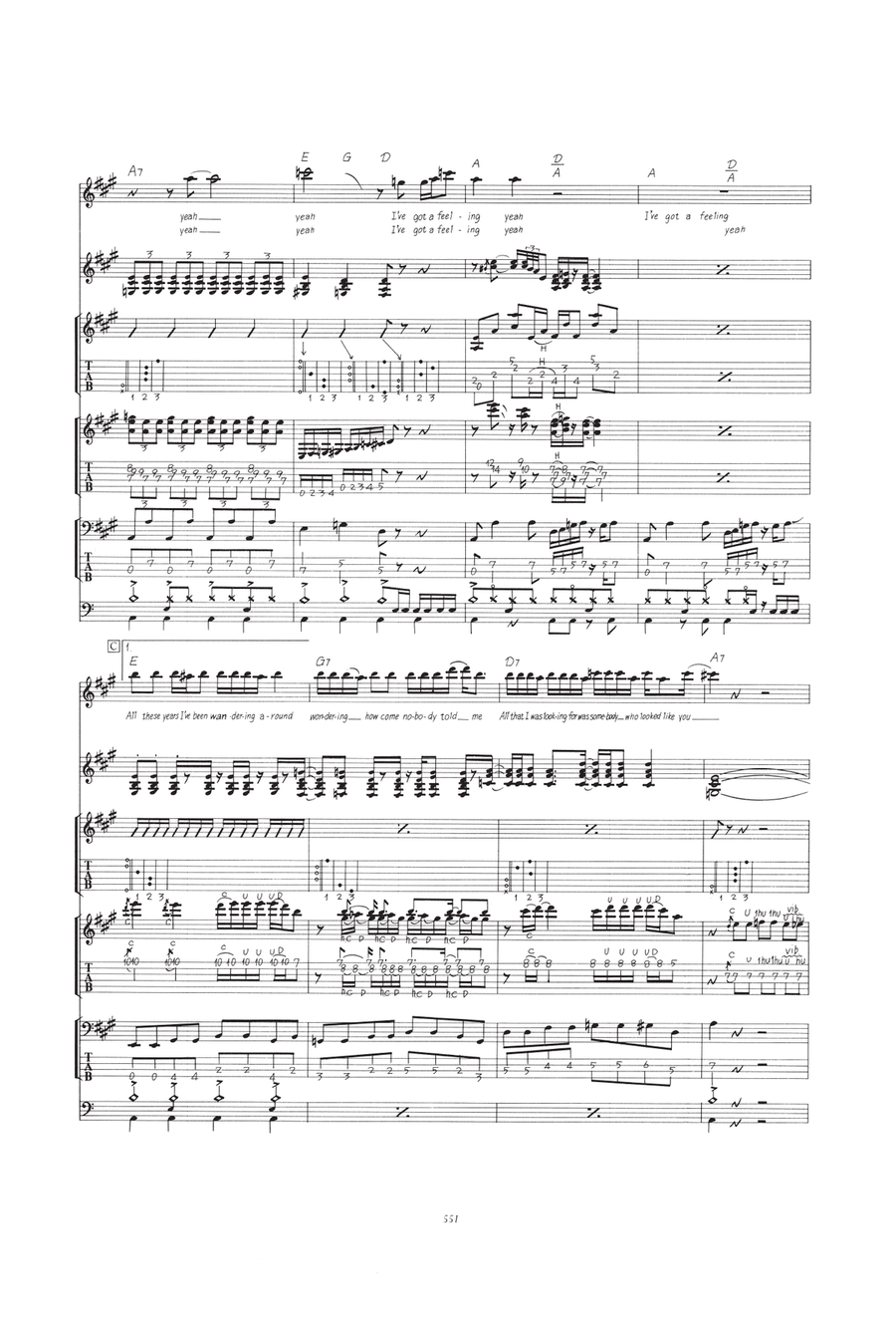 I've Got A Feeling by The Beatles Acoustic Guitar - Digital Sheet Music page 4
