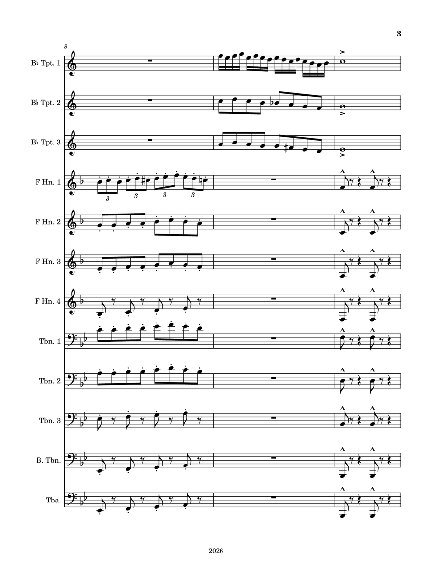 The Human Spirit by Eric Bingham-Kumpf Brass Ensemble - Digital Sheet Music page 3