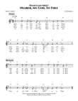 Nearer, My God, To Thee (Hymn Lead Sheet)