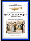 Quintet No. 3 Op. 7 - Movement IV