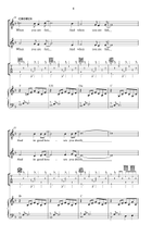 Do Not Forget (Your God) – 3-Part Men’s Voices, accompanied 3-Part scores gallery preview page 3
