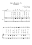 Lord, Speak to Me (Canonbury) - Cello with Piano in F Easy with Chords and Lyrics