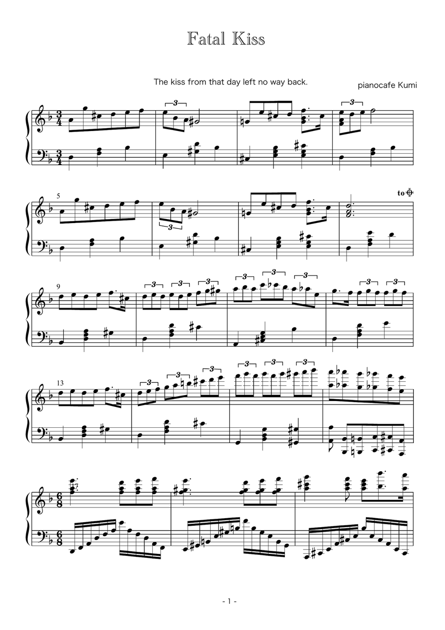 3 Romantic Piano Pieces for Intermediate Players, Vol. 1 Piano Solo - Digital Sheet Music page 2