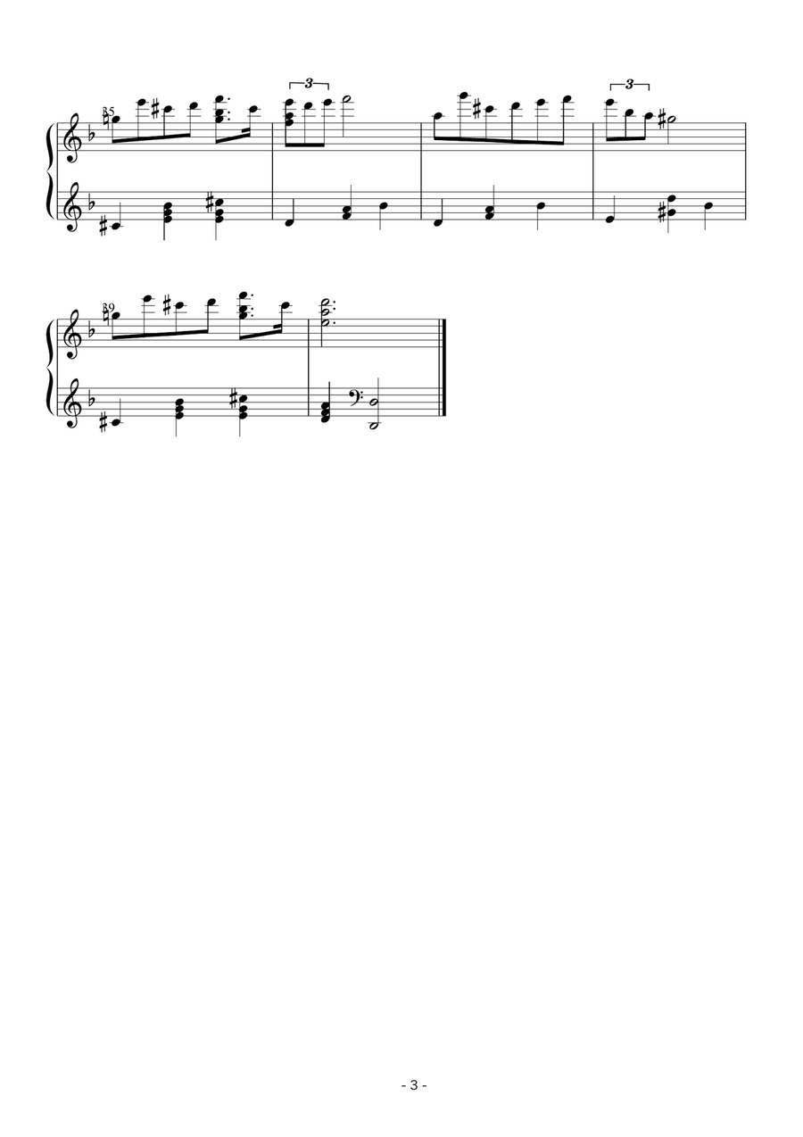 3 Romantic Piano Pieces for Intermediate Players, Vol. 1 Piano Solo - Digital Sheet Music page 4