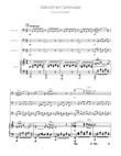 Serenade (Standchen) - F.Schubert - Trombone Trio w/ Piano