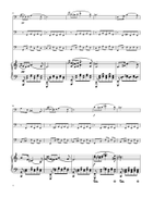 Serenade (Standchen) - F.Schubert - Trombone Trio w/ Piano Trombone Trio scores gallery preview page 6