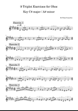 9 Triplet Exercises for Oboe