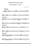 9 Triplet Exercises for Oboe