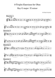 9 Triplet Exercises for Oboe