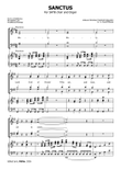 Sanctus - J. C. F. Schneider / Arr. L. Mason - SATB Choir and Organ (Short Score)