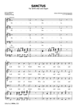 Sanctus - J. C. F. Schneider / Arr. L. Mason - SATB Choir and Organ (Open Score)