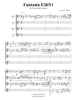 Guthrie: Fantasia F26N1 for French Horn Quartet