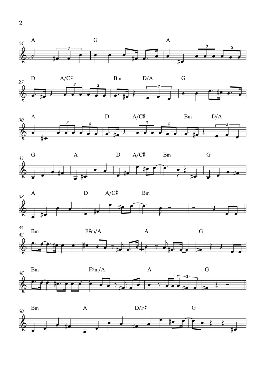 Golden Horn Solo - Digital Sheet Music page 2