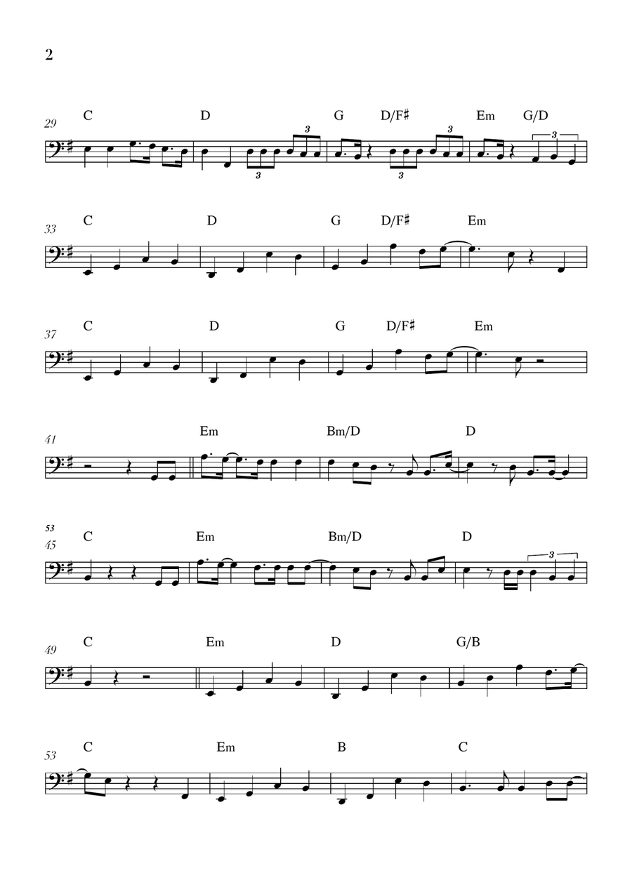 Golden Trombone Solo - Digital Sheet Music page 2
