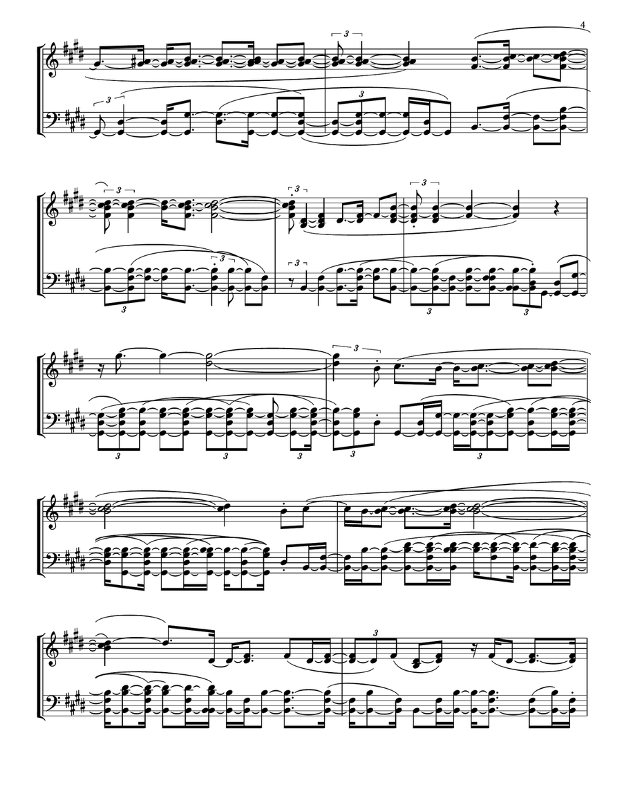 You Should See Me In A Crown by Billie Eilish Piano Solo - Digital Sheet Music page 4