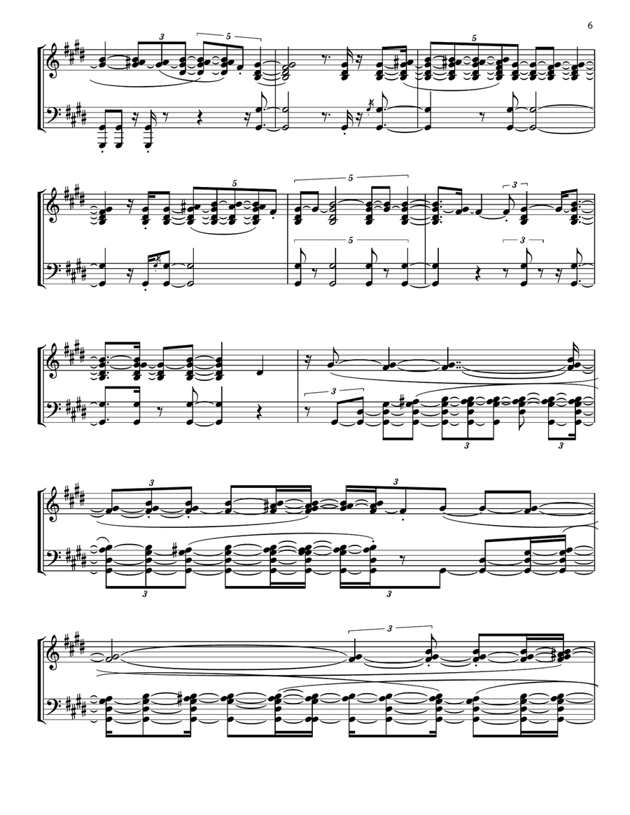 You Should See Me In A Crown by Billie Eilish Piano Solo - Digital Sheet Music page 6