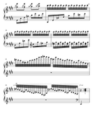 Hungarian Rhapsody No. 2 Piano Solo scores gallery preview page 5