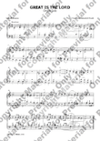 Great Is the Lord - Organ Solo (C. H. Rinck / Lowell Mason)