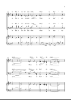 Silent Night (new tune) 4-Part scores gallery preview page 3