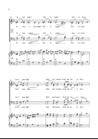 Silent Night (new tune) 4-Part scores gallery preview page 4