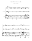 Serenade (Standchen) - F.Schubert - Clarinet and Bass Clarinet Duet w/ Piano
