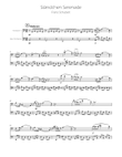 Serenade (Standchen) - F.Schubert - Trombone and Bass Trombone Duet