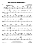 The Great Pumpkin Waltz (arr. John Wasson) - Bass