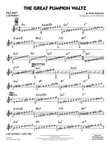 The Great Pumpkin Waltz (arr. John Wasson) - Bb Solo Sheet